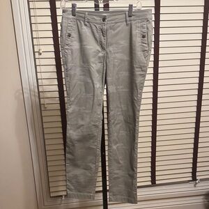 J Jill Chic Gray Camouflage Pants - Size 8P